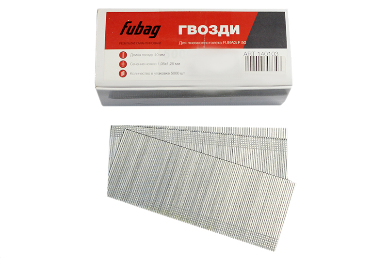 Гвозди для F50 1.05*1.25 50мм 5000 штук фотография №1