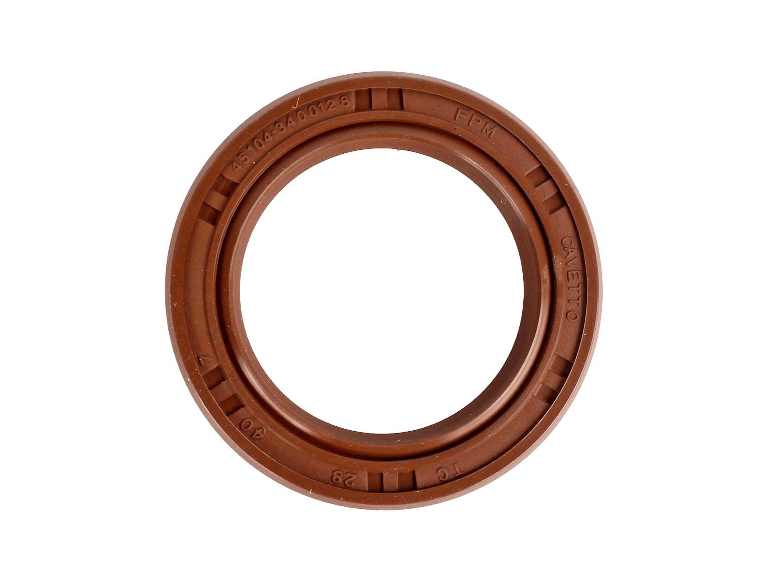 Сальник КАМАЗ-6522 кулисы 2.2-25х38х8 Viton CAVETTO фотография №1