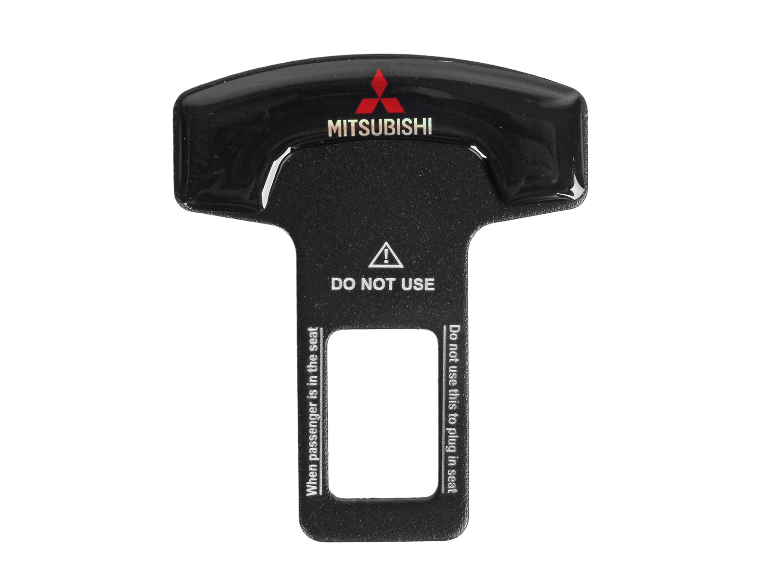 Заглушка ремня безопасности металлическая MITSUBISHI фотография №1