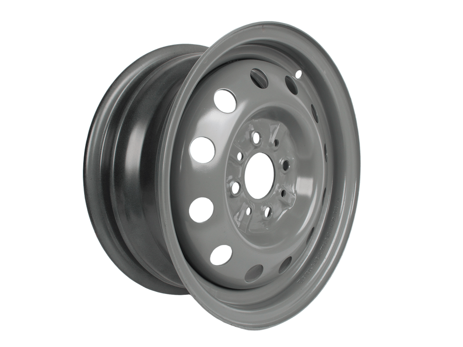 Диск колеса ВАЗ-08-09 R13х5.5 серо-зеленый 1 штука ТЗСК фотография №2