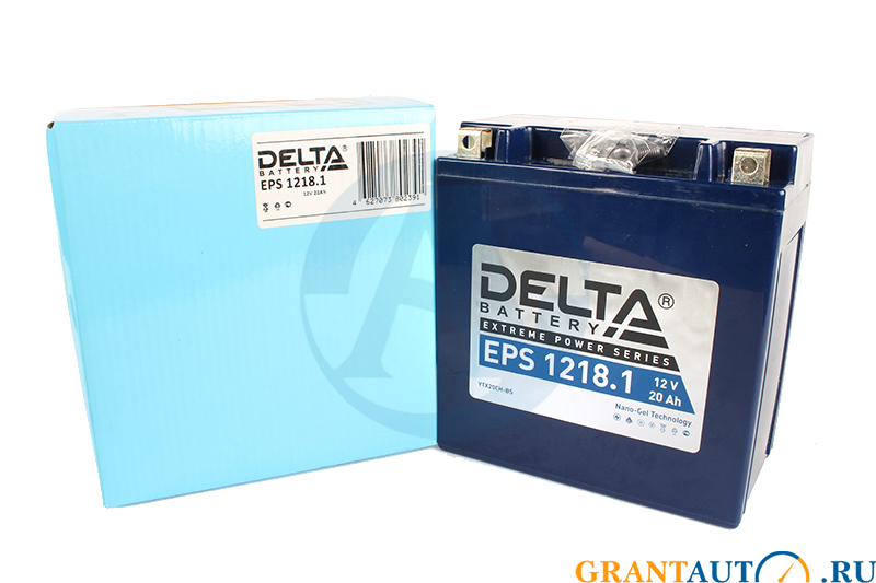 Аккумуляторная батарея DELTA EPS 1218.1 6СТ20 фотография №1