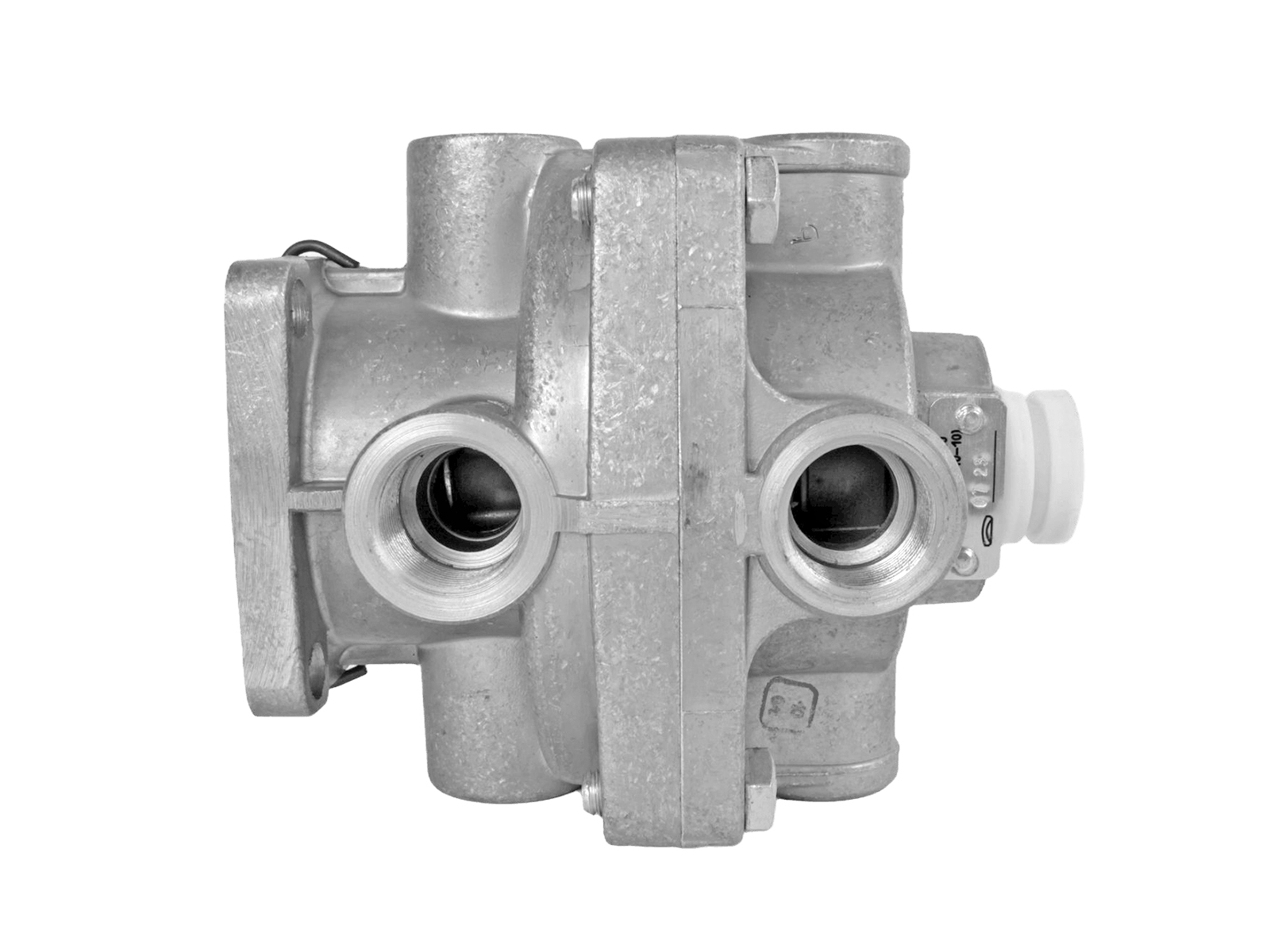 Кран КАМАЗ МАЗ тормозной главный 2-х секционной фотография №1