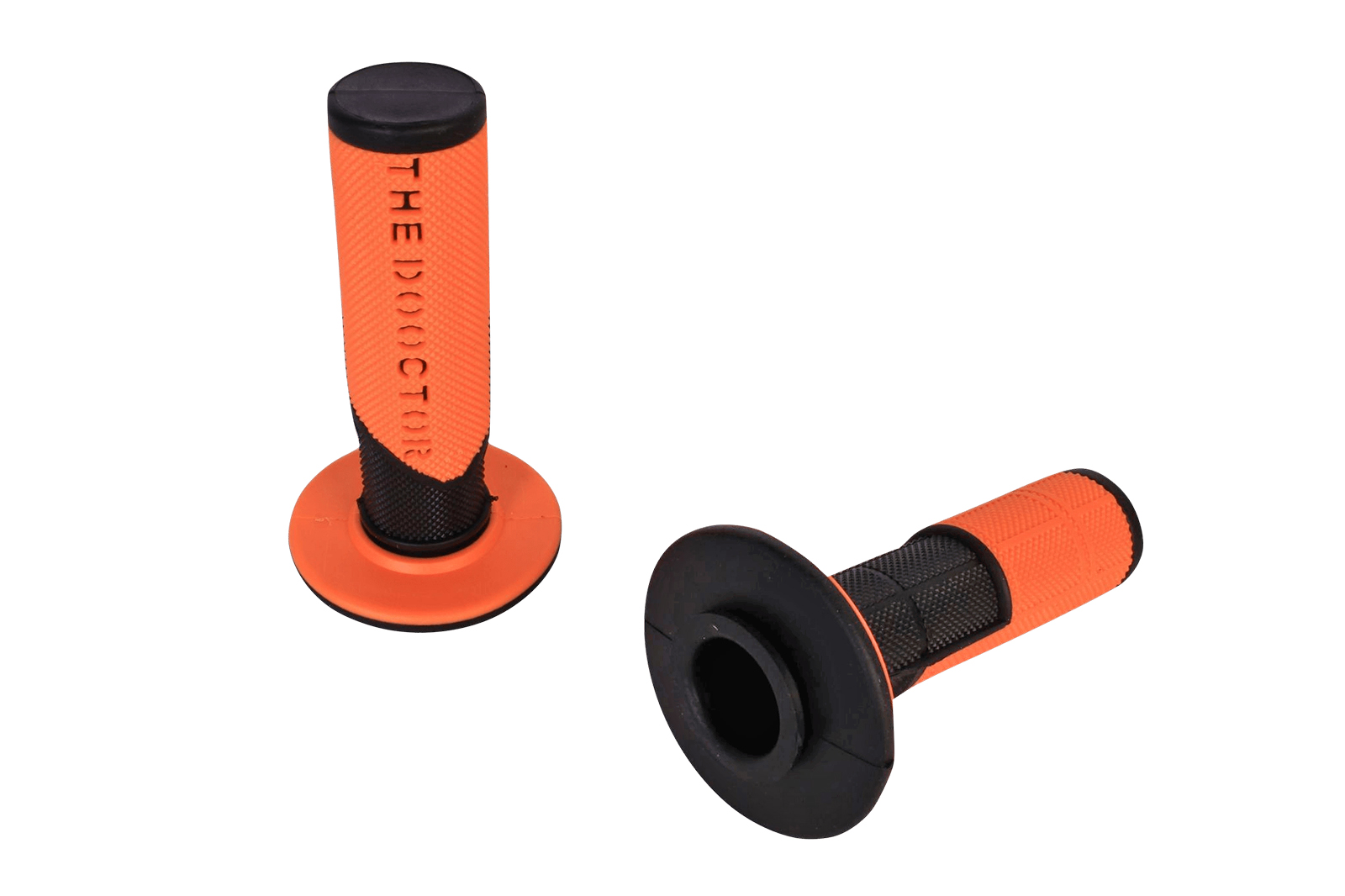 Ручки руля ZX-B548 оранжевые/черные фотография №2