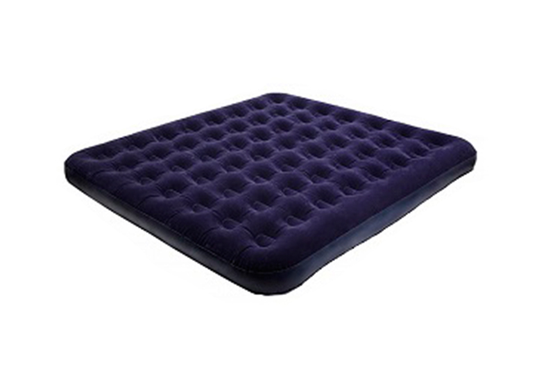 Надувной матрас BestWay Flocked Air Bed King 203х183х22см фотография №1