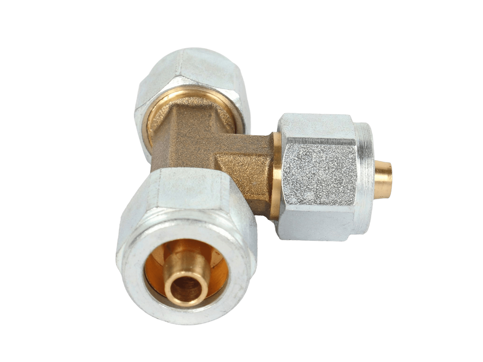 Тройник для PVC трубки 8x8x8 mm в сборе фотография №3