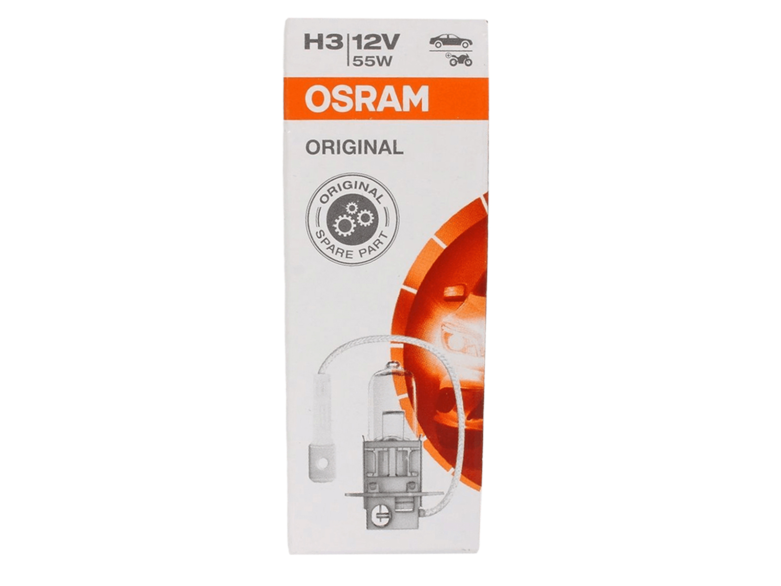Лампа 12Vx55W H3 OSRAM O-64151 фотография №4