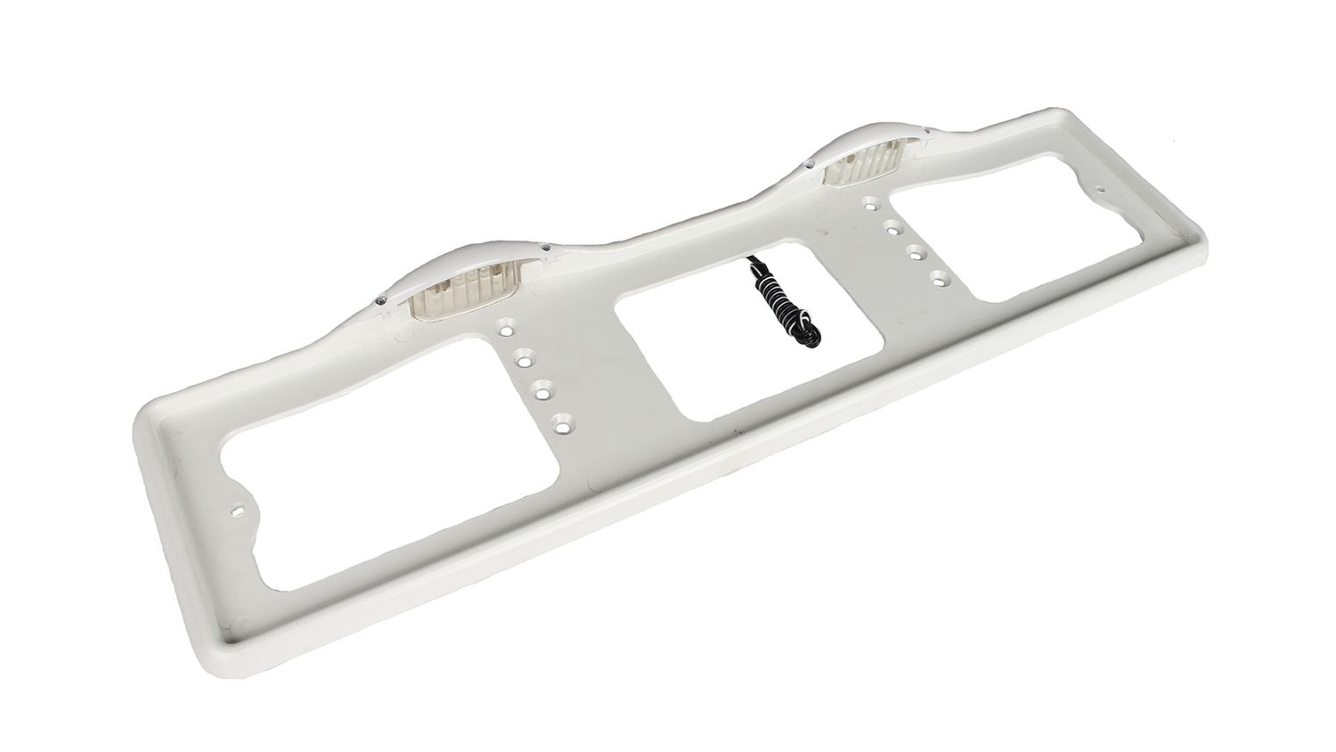 Рамка знака номерного верхняя подсветка белая 1 штука AB-001W фотография №2