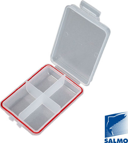 Коробка водонепроницаемая Salmo WATERPROOF 4 ячейки