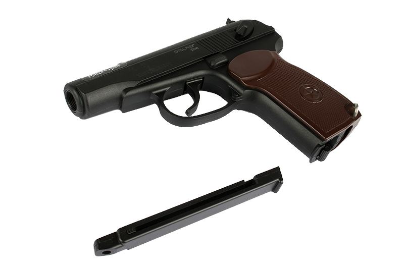 Пистолет пневматический Stalker SPM 4.5мм +шарики