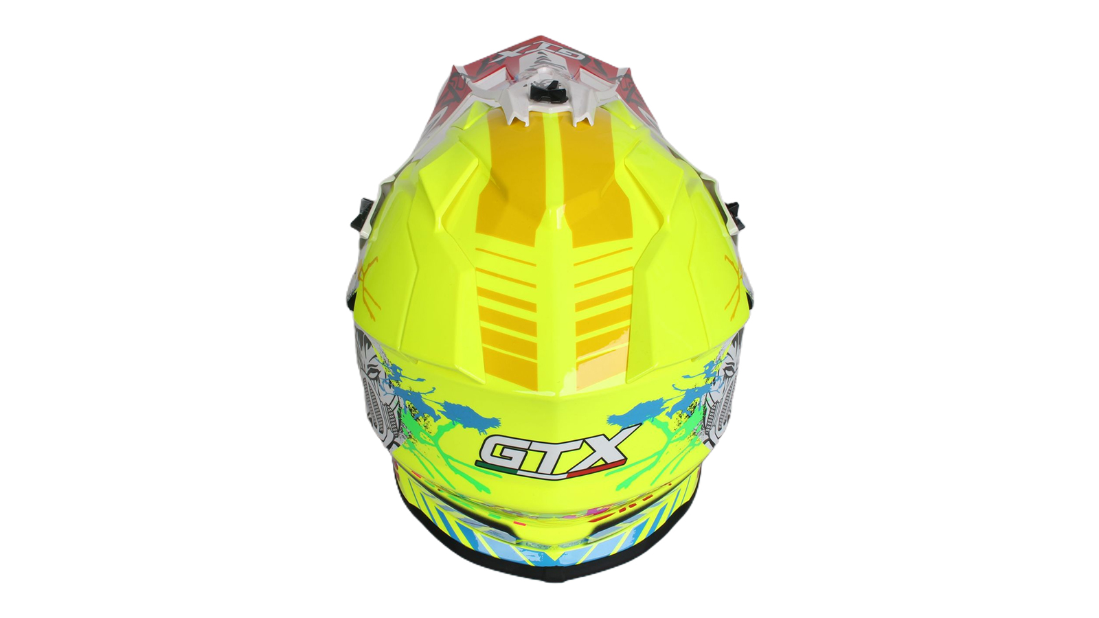 Шлем мото кроссовый GTX 632S (S) 1 подростковый фотография №2