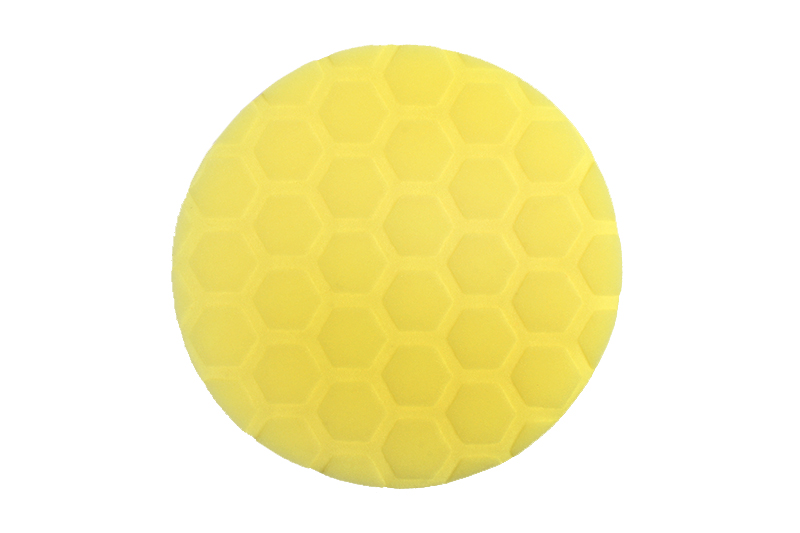 Круг полировальный универсальный желтый на липучке 150мм ANROKEY фотография №2