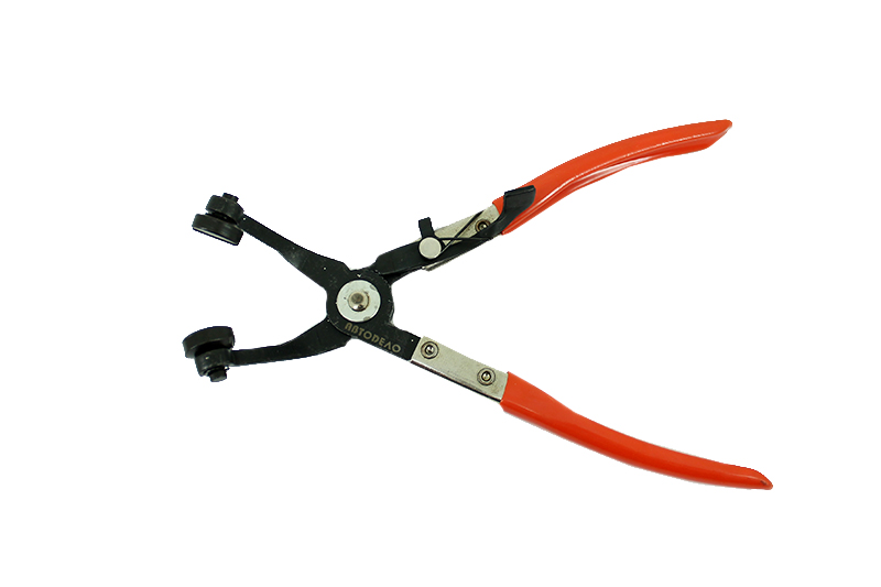 Съемник/клещи самозажимных хомутов загнутые АвтоDело 40101 фотография №1