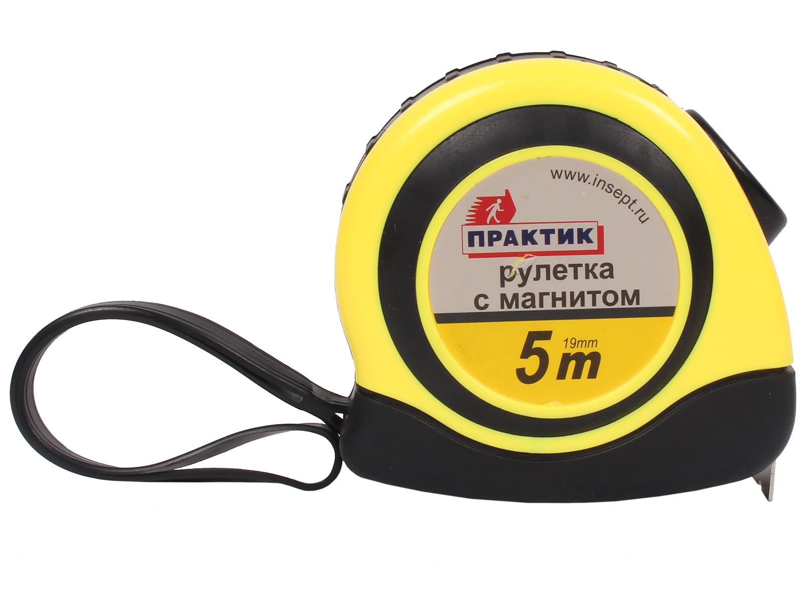 Рулетка 5м 19мм ПРАКТИК автостоп фотография №1