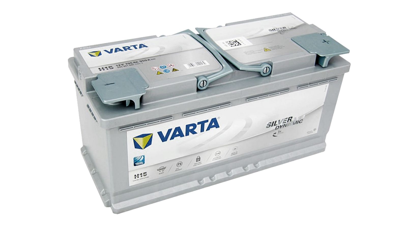 Аккумуляторная батарея VARTA Start-Stop plus H15 6СТ105*605 901 095 фотография №2