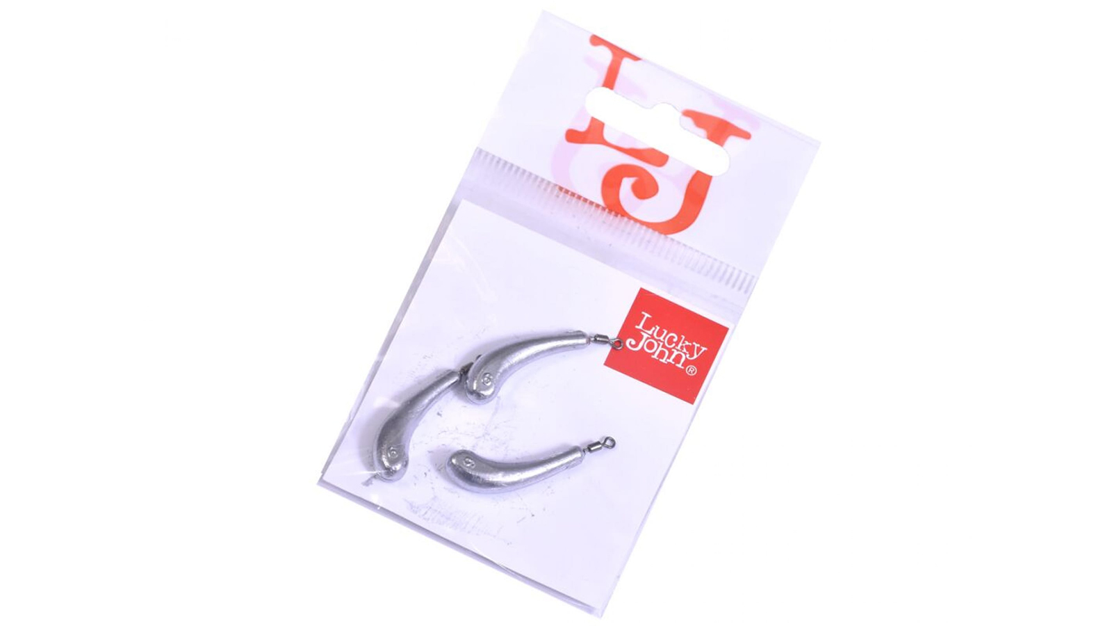 Груза Lucky John DROP SHOT BANANA 6г 3шт фотография №1