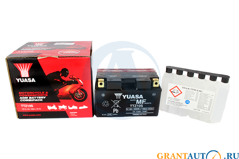 Мотоаккумулятор YUASA TTZ10S фотография №1