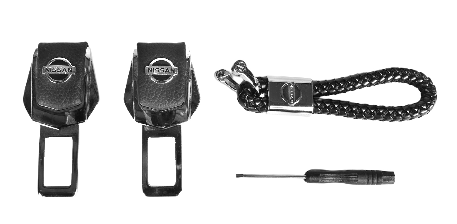 Заглушка 2 штуки + брелок NISSAN фотография №1