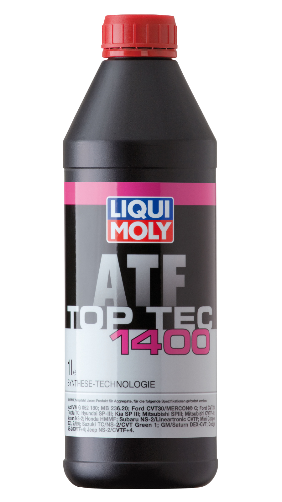 Трансмиссионное масло LIQUI MOLY ATF TOP TEC 1400 1л фотография №1