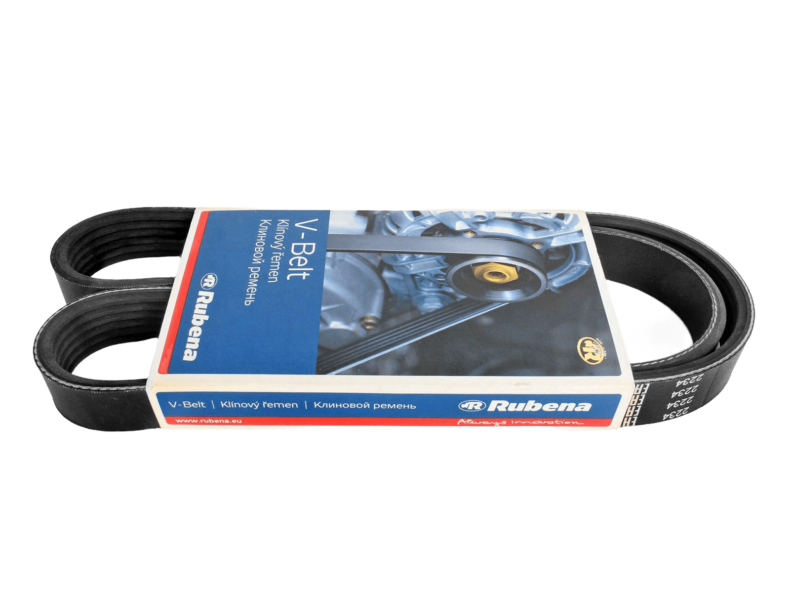 Ремень ЯМЗ-534,536 ЕВРО-4 генератора RUBENA фотография №3