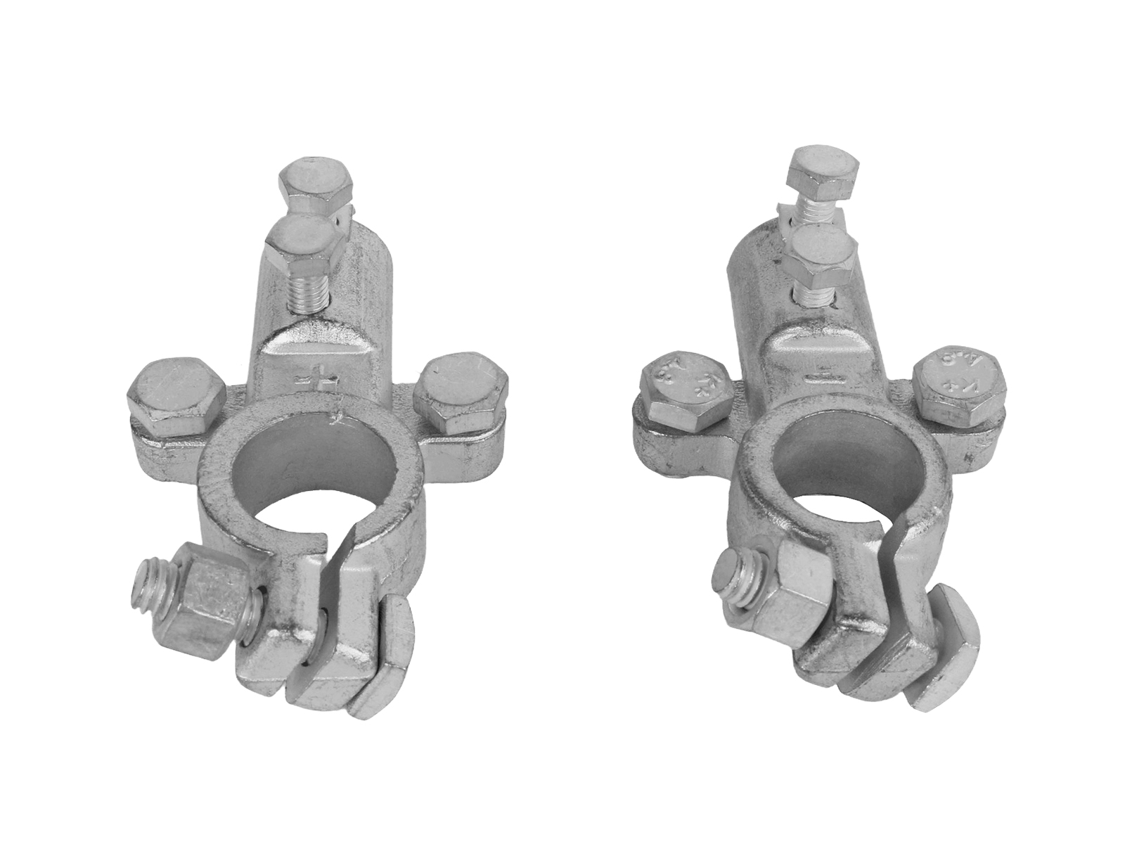 Клемма АКБ +/- латунь луженая ЕВРО комплект фотография №2