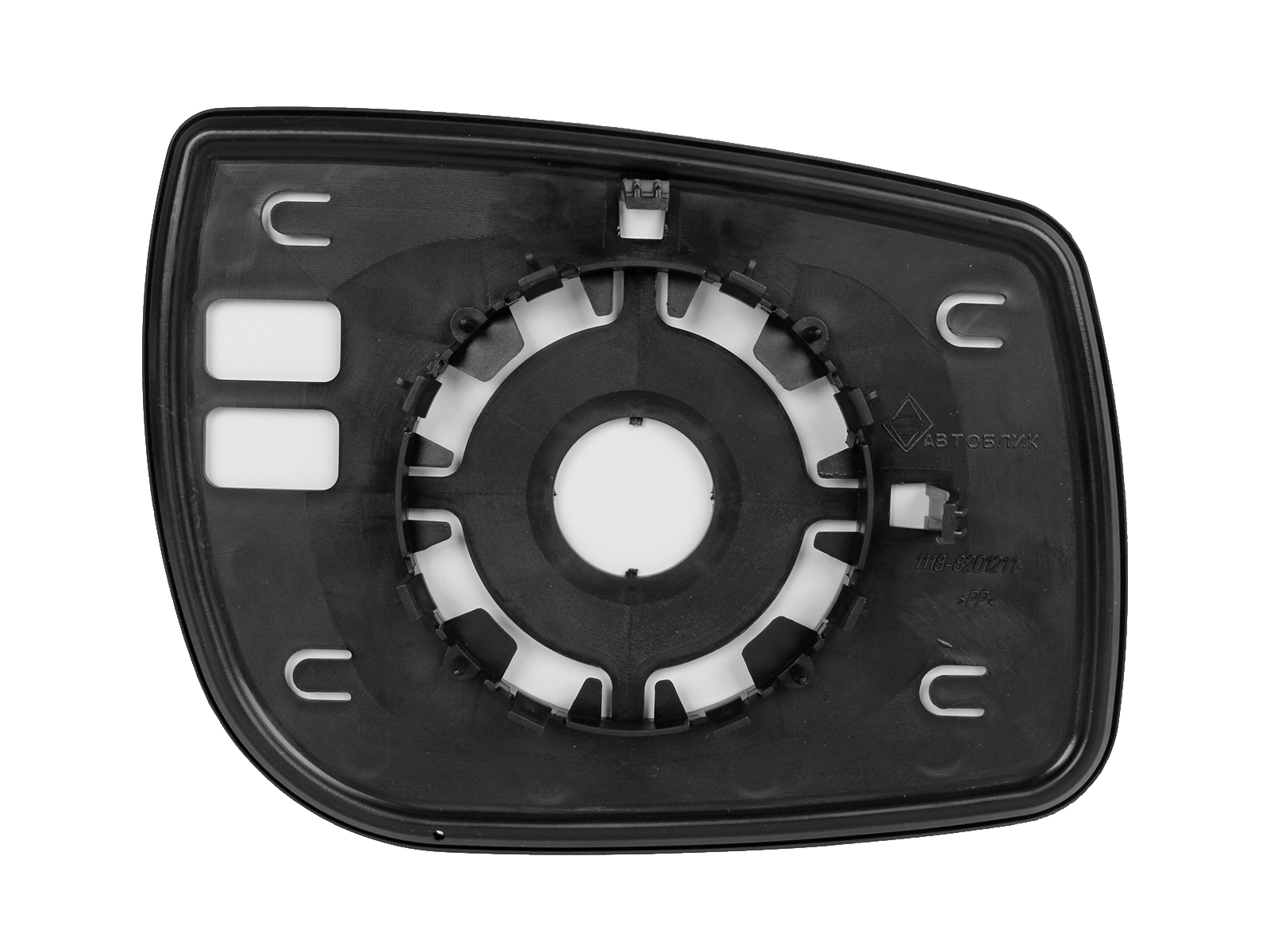 Стекло зеркала бокового ВАЗ-1118 левое 1118.8201231 фотография №3