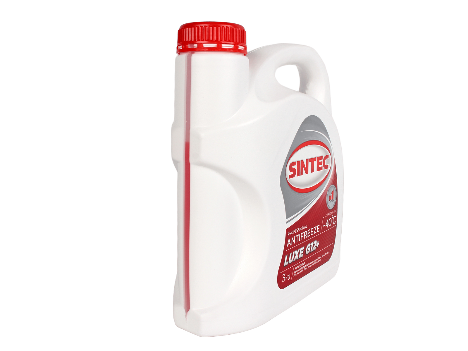 Антифриз LUXE красный 3кг SINTEC 990464 фотография №2