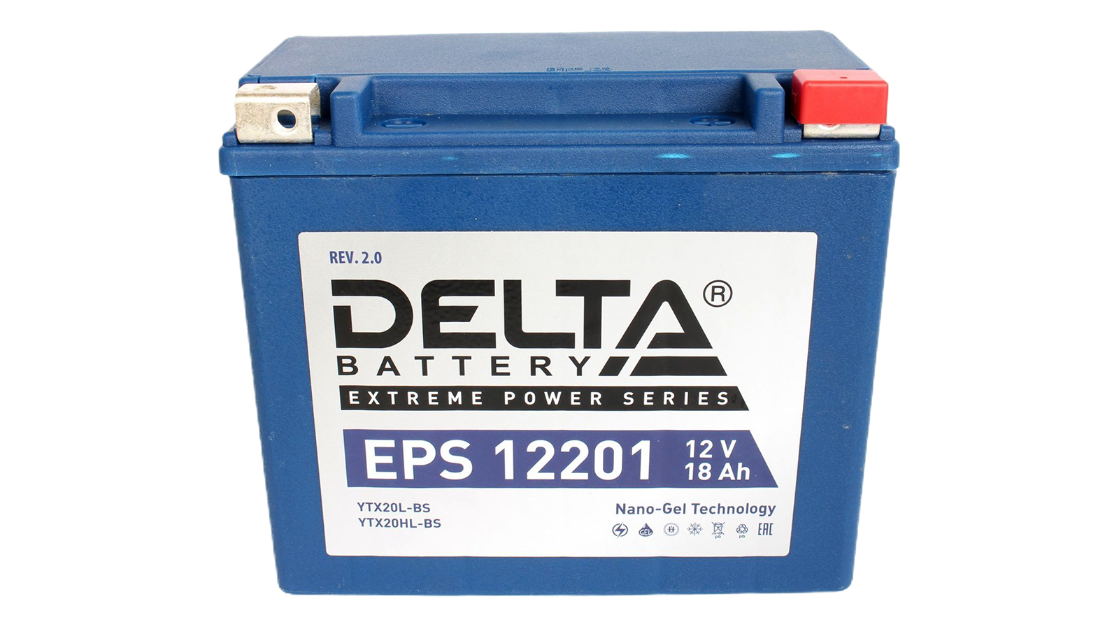 Аккумуляторная батарея DELTA EPS 12201 6СТ20 фотография №1