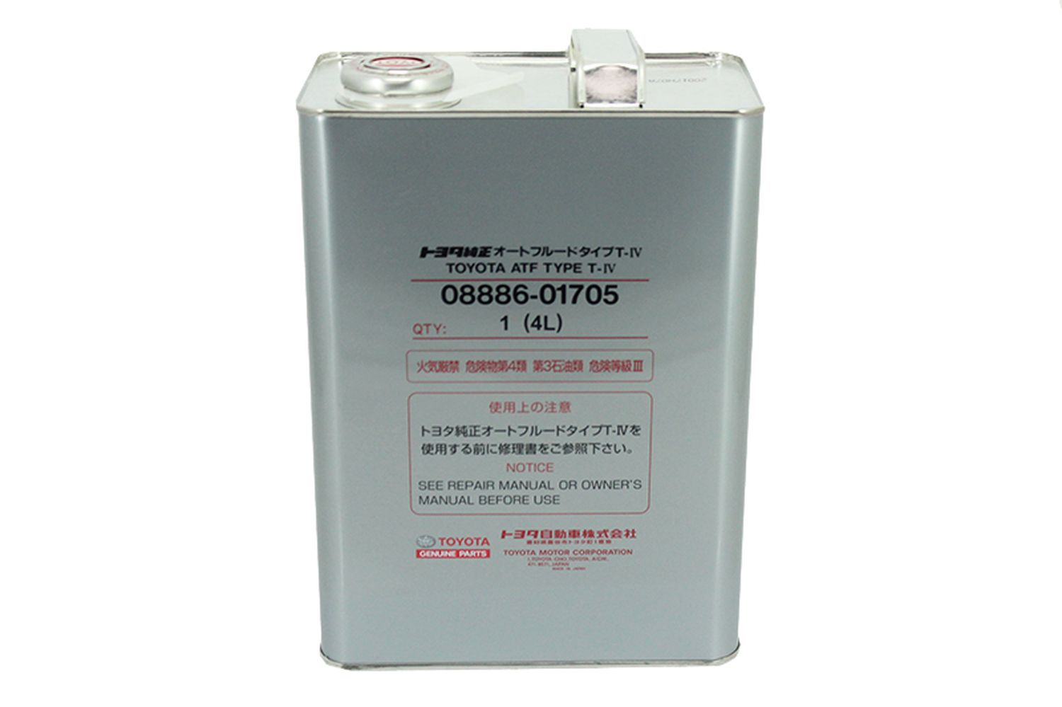 Трансмиссионное масло TOYOTA 4л. 08886-01705 фотография №1