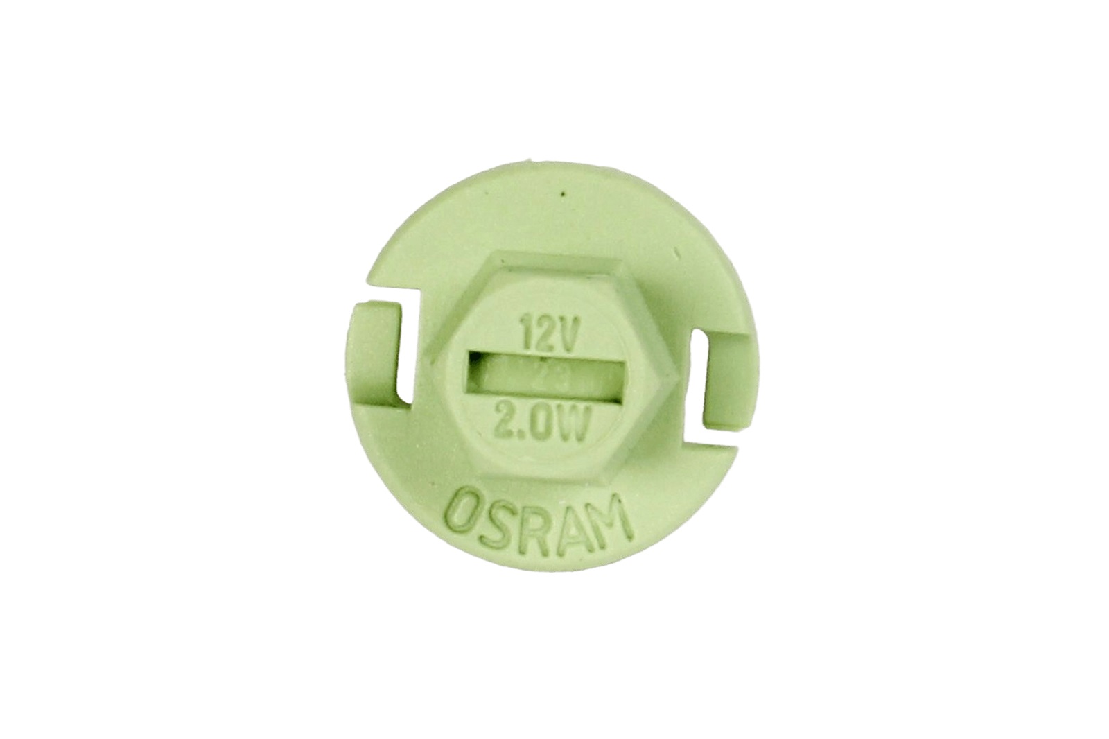 Лампа 12Vx2W OSRAM с зеленым патроном O-2352 MFX6 1 штука фотография №3