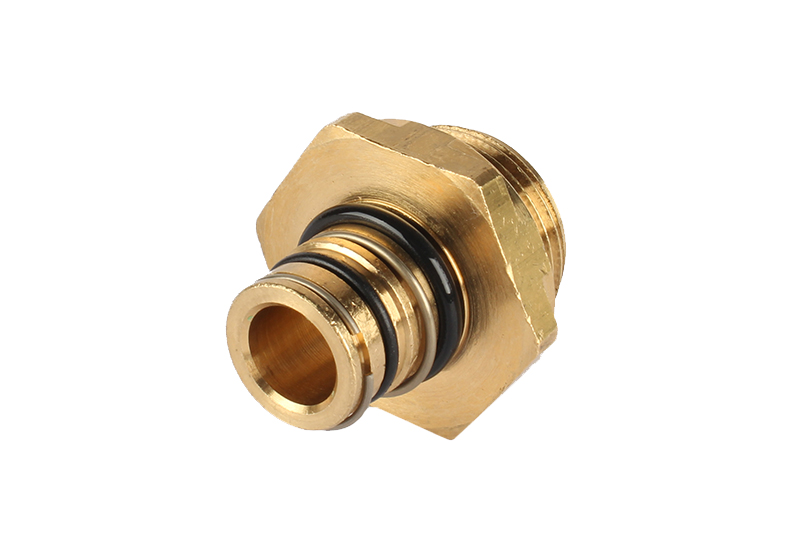 Фитинг прямой металлический быстросъемный (M22x1,5 наруж./ P5/ SW28) Wabco 8931291932 фотография №3
