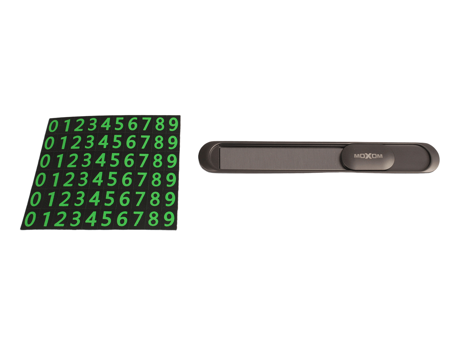 Автовизитка на панель металлическая фотография №1