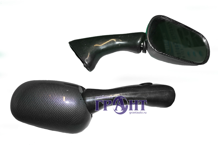 Зеркало H CBR900RR 93-97 VFR750F 94 carbon комплект фотография №1