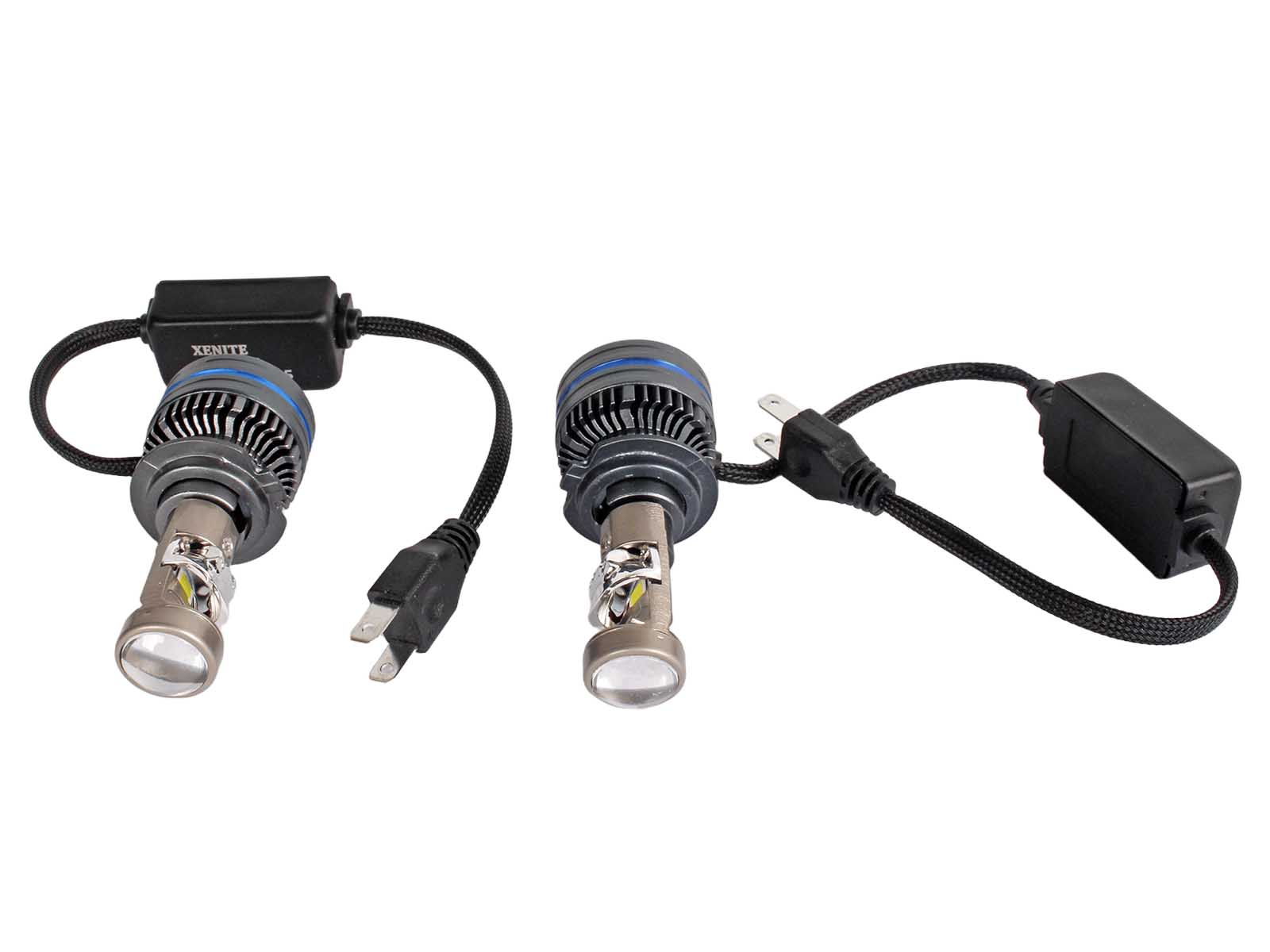 Лампа XENITE LED Lens VX 5 MINI 12V H7 50W 6000Lm 5500K диодная с линзой 2 штуки комплект 1009699 фотография №1