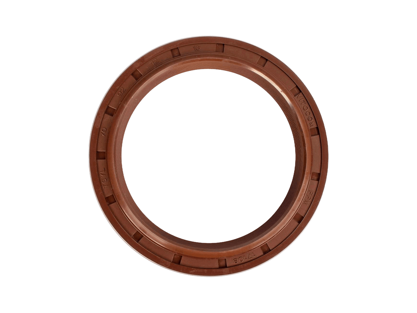 Сальник КАМАЗ редуктора левого вращения 2.2-70х92-12/16 VITOCOM фотография №1