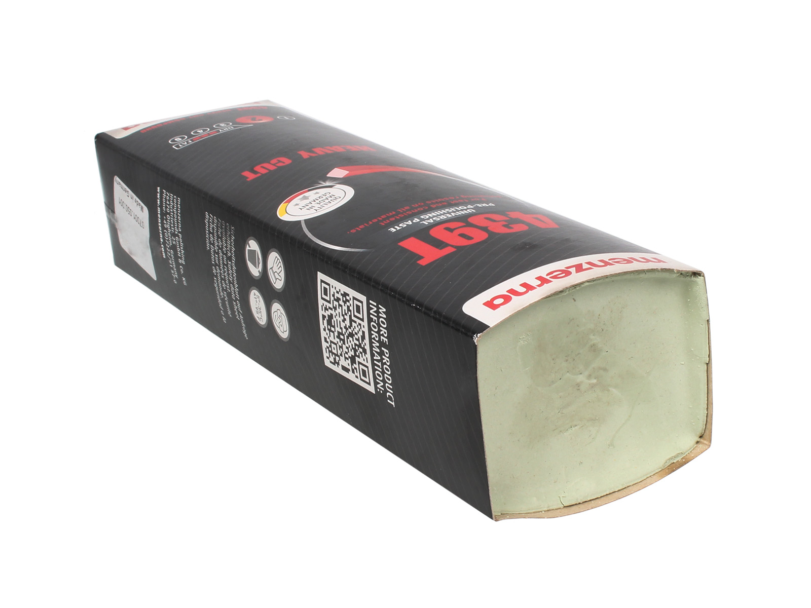 Паста полировальная Menzerna 439T Rapid polishing paste в брикете 1.2кг фотография №2