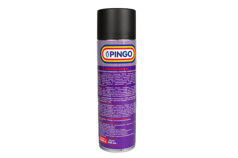 Очиститель тормозной системы PINGO 500мл фотография №2
