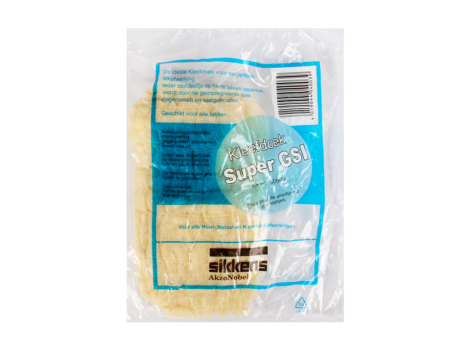 Салфетка липкая для сбора пыли 80х90 1 штука SIKKENS фотография №1