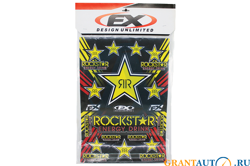 Наклейка ROCKSTAR 49х33см фотография №1