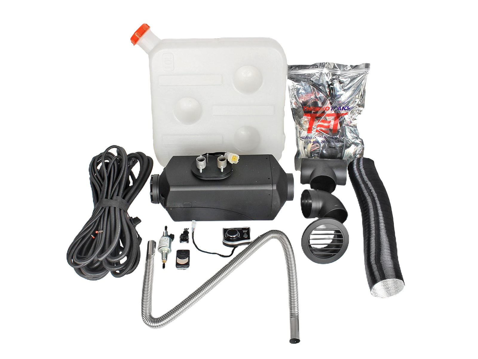 Отопитель воздушный дизельный 4кВт 12В универсальный ТЕРМОТРАНС фотография №1