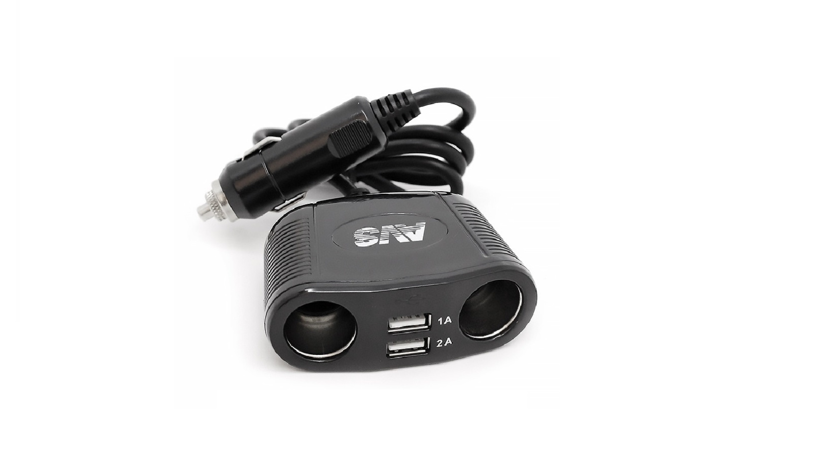 Разветвитель прикуривателя AVS 12В/24В на 2 выхода и 2USB CS220U фотография №1