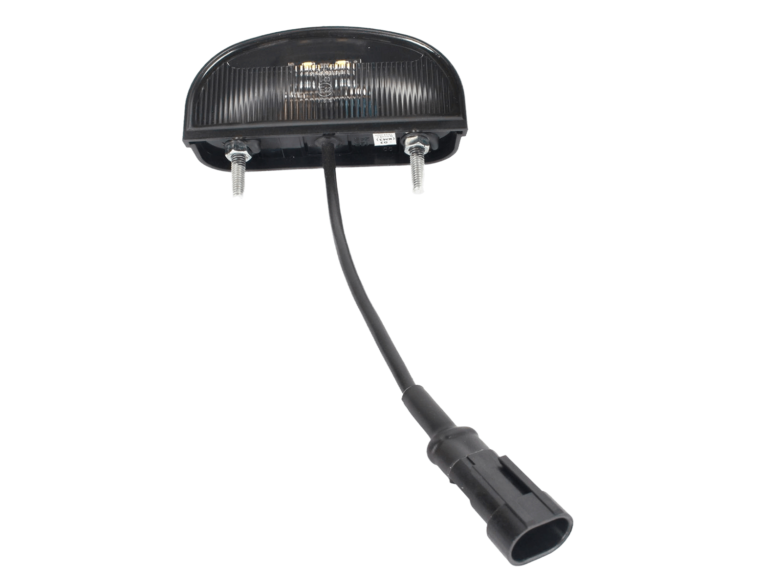 Фонарь освещения номерного знака КАМАЗ-5490 12-24В ОНЗ-00-03 фотография №2