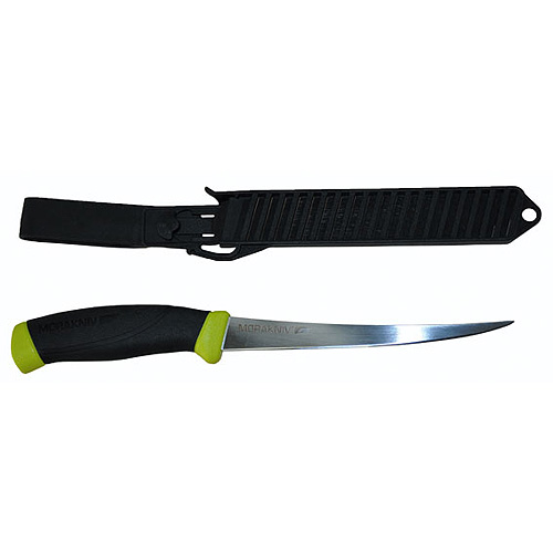 Нож рыболовный MoraKNIV FISHING COMFORT FILE155 в пластиковых ножнах