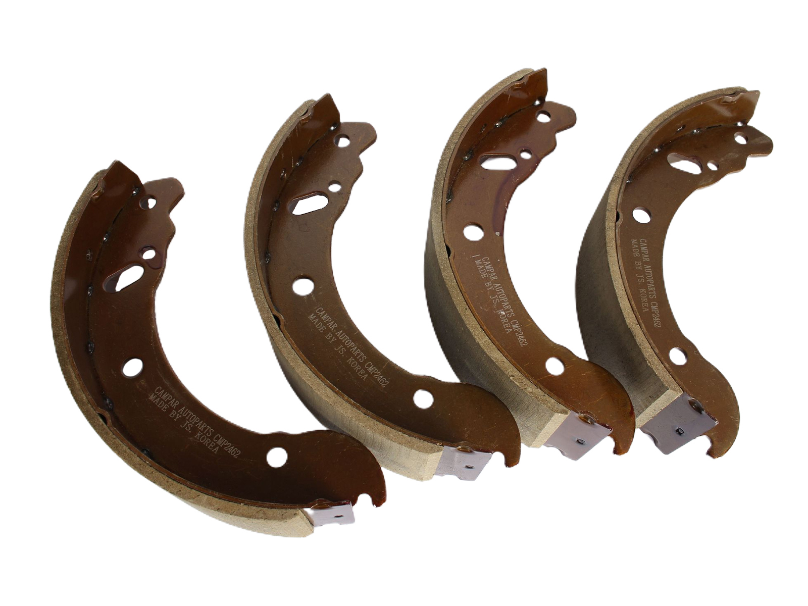 Колодки тормозные ГАЗ-3302, ГАЗель Next задние 4 штуки комплект CAMPAR 3302-3502090 фотография №1