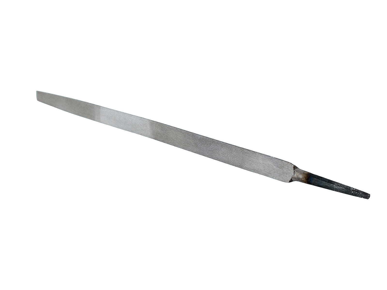 Напильник по металлу трехгранный 300 мм №2 (без ручки) фотография №3