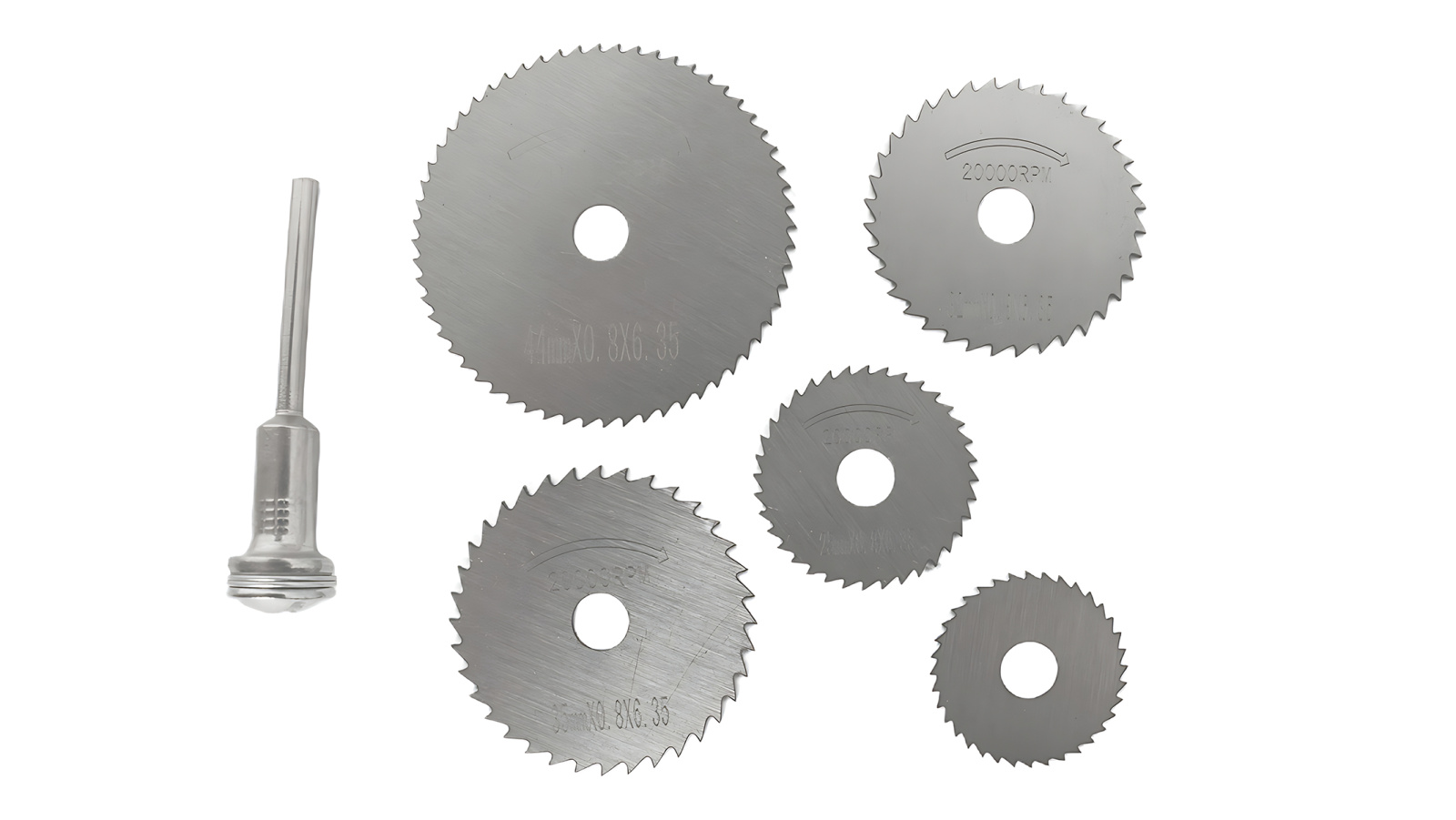 Набор дисков отрезных для бор машины 6 предметов AAR-ZXGJC ANROKEY фотография №1