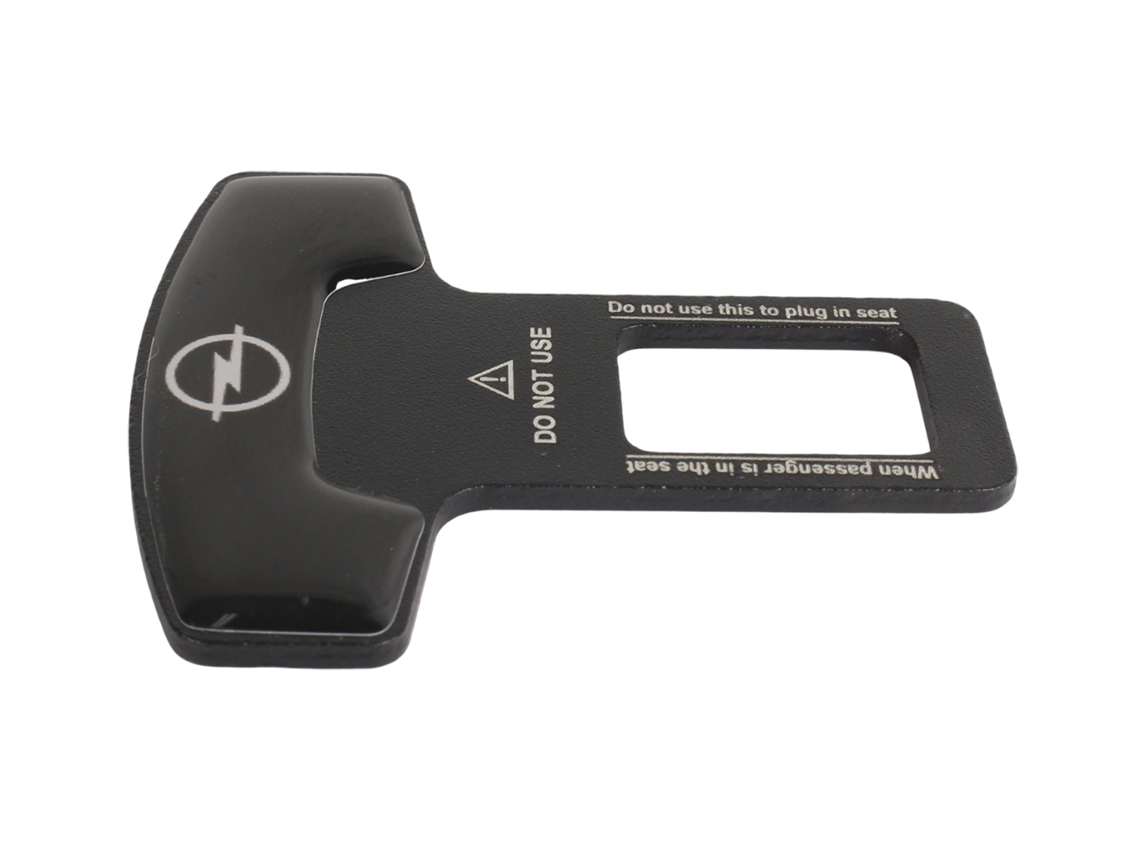 Заглушка ремня безопастности металлическая OPEL 1 штука фотография №3