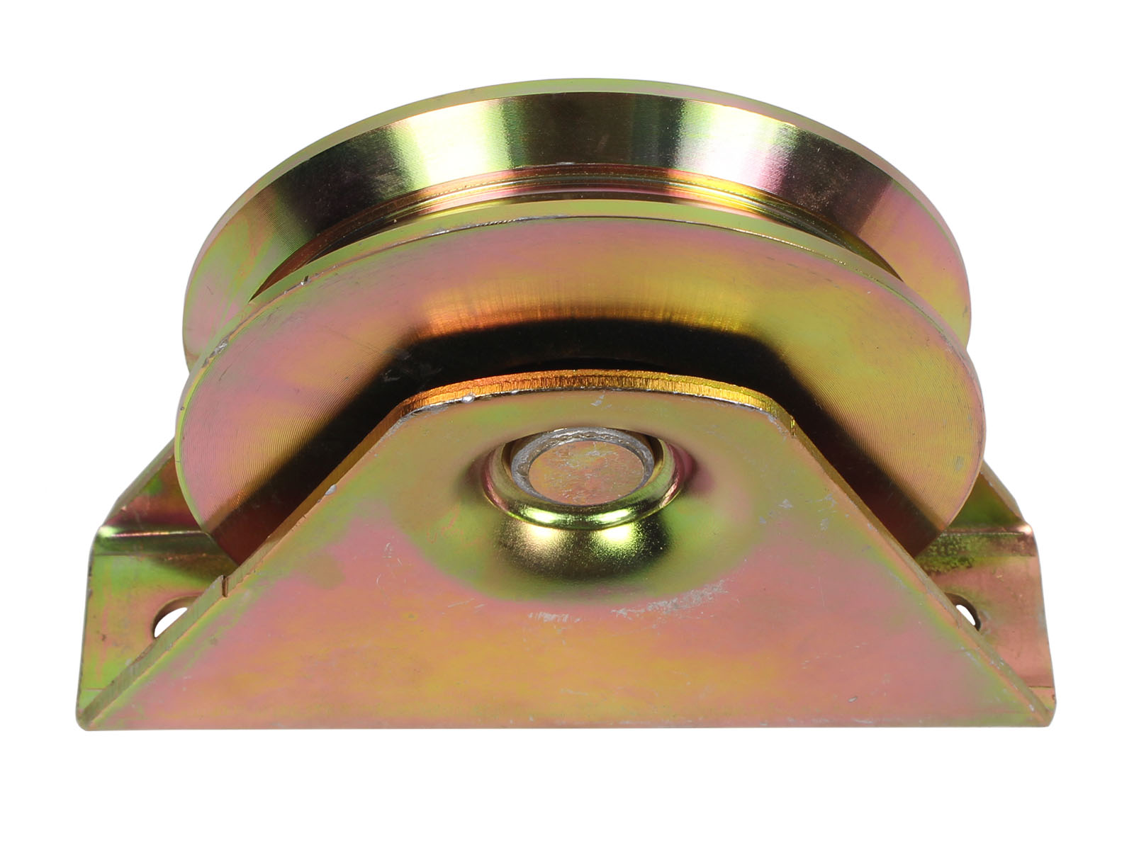 Ролик подъемный желоб 100мм фотография №2 Ролик подъемный желоб 100мм фотография №2