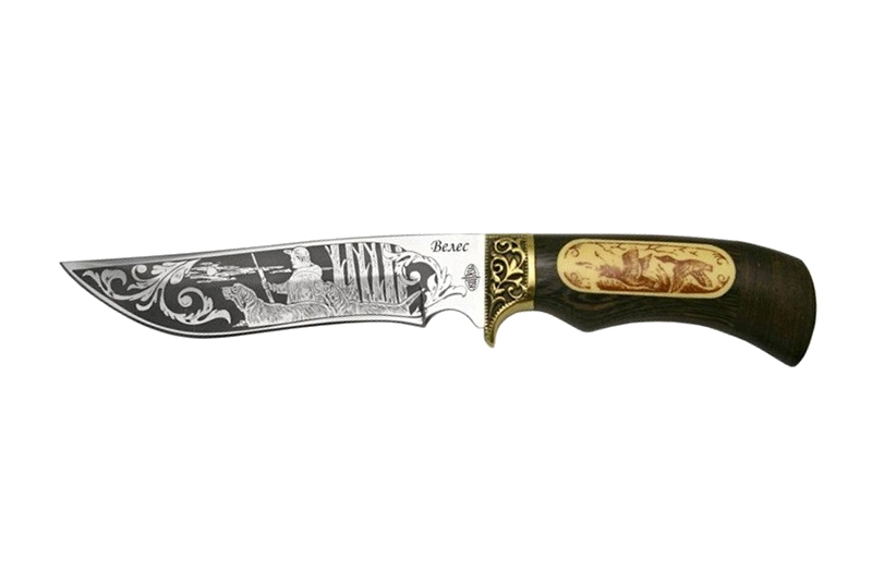 Нож В 240-34 Велес с чехлом фотография №1