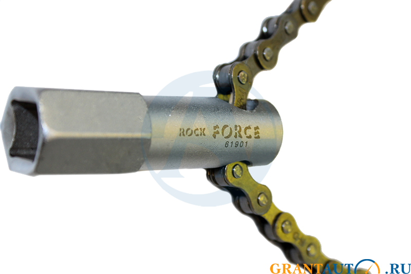 Съемник ROCK FORCE фильтра масляного RF-61901 1/2DR цепной фотография №2