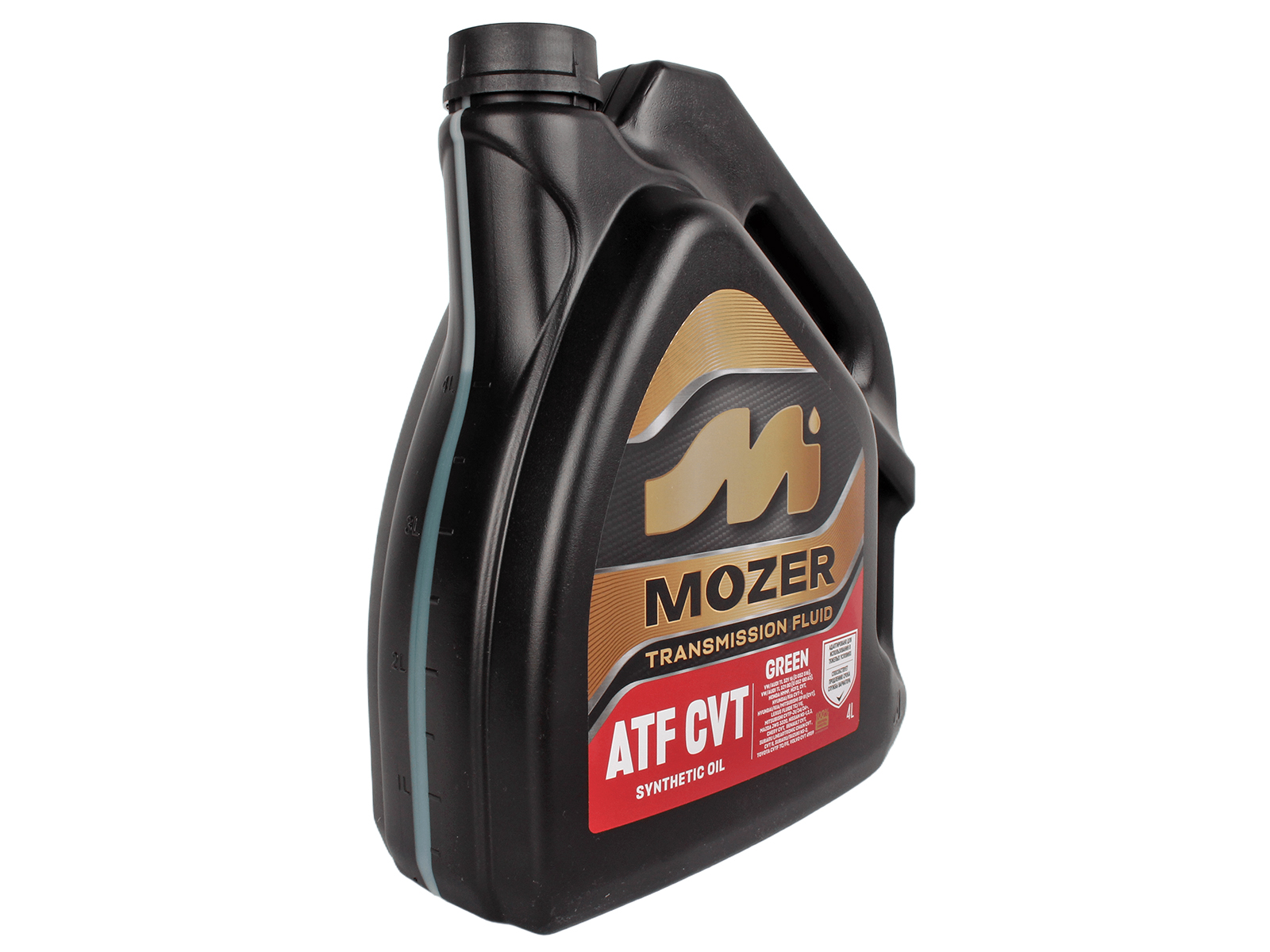 Масло трансмиссионное MOZER Transmission Fluid ATF DVT GREEN 4л фотография №2